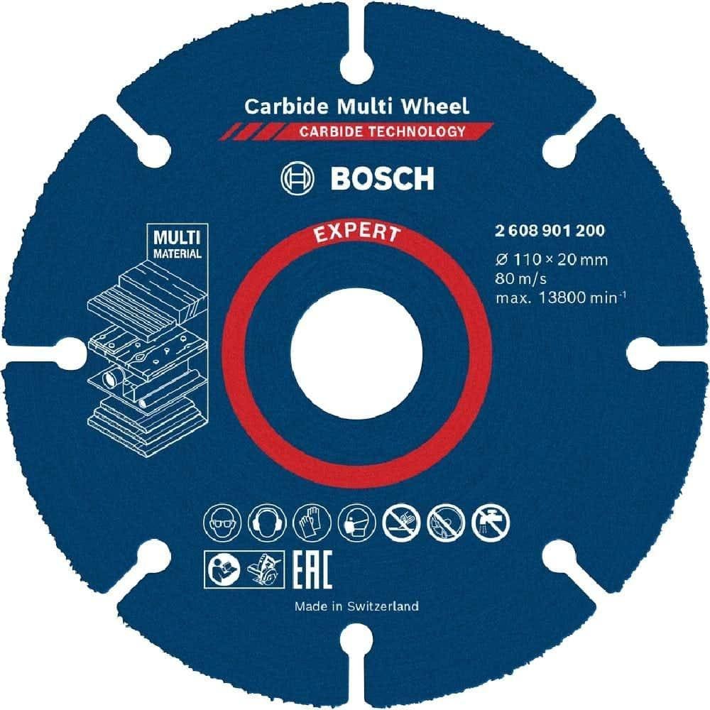 Disco de Serra Expert 110 mm Carbide Multi Wheel BOSCH