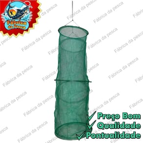 Viveiro Samburá com 3 Argolas - M - 26x88cm