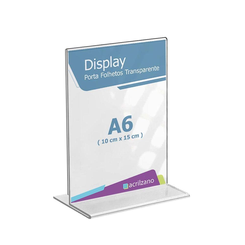 Display Expositor Qr Code Plaquinha Pix T 10X15