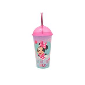 Copo Shake Minie 500ml com Canudo - Plasútil - PANAMI