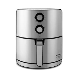 Fritadeira Air Fryer Britânia BFR46PI 4,6L Display Analógico Preto e Inox 1500W