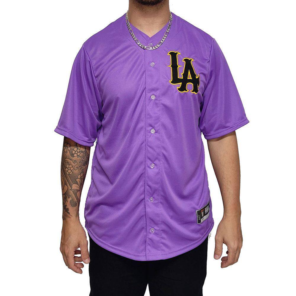 Camisa Baseball Masculina M10 Dunk LA | Casas Bahia