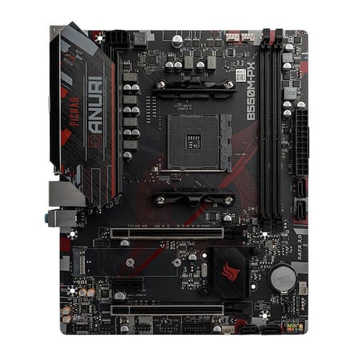 Placa Mae Pichau Danuri B550M-PX, DDR4, Socket AM4, M-ATX, Chipset AMD B550, PCH-DNRB550M-PX