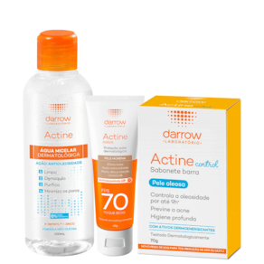 Kit Darrow Actine Colors FPS70 Control (3 Produtos)