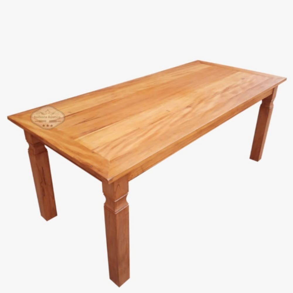 Mesa em madeira 100 x 60 em demolição Sudeste Rústico
