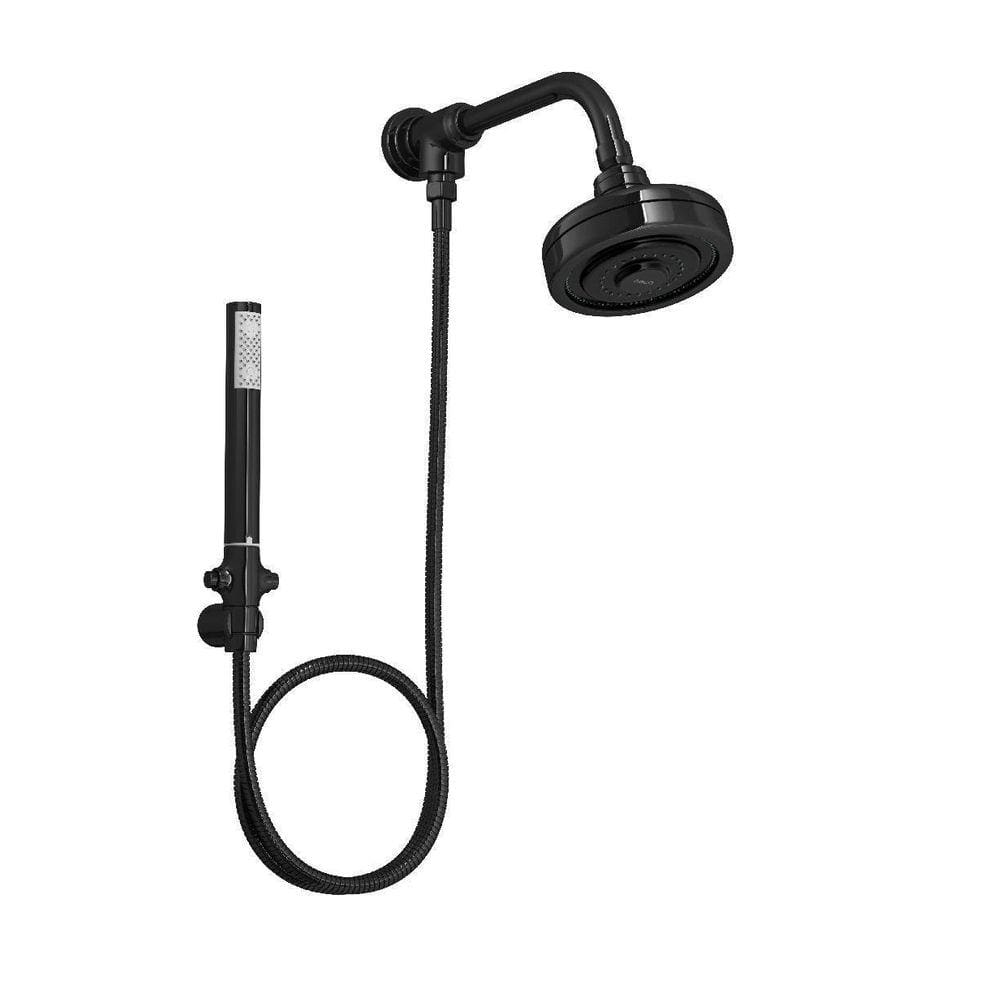 Kit Chuveiro Acqua Plus + Desv Black Noir 1990.Bl.Std.Kit.No