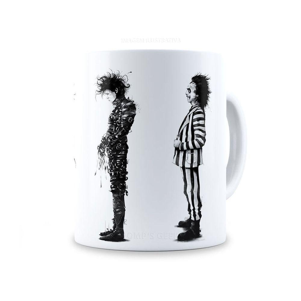 Caneca Personalizada 325 Ml Tim Burton