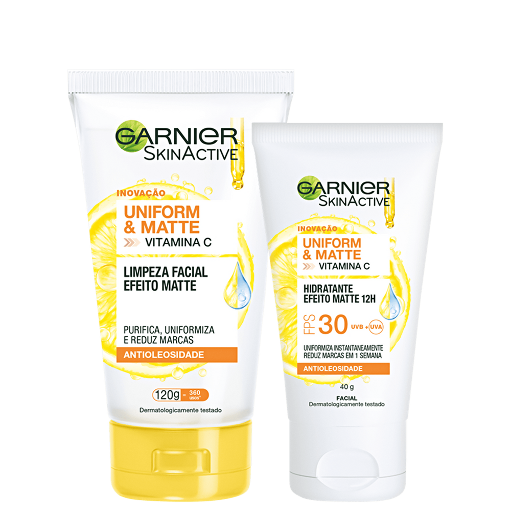 Kit Garnier SkinActive Vitamina C (2 Produtos)