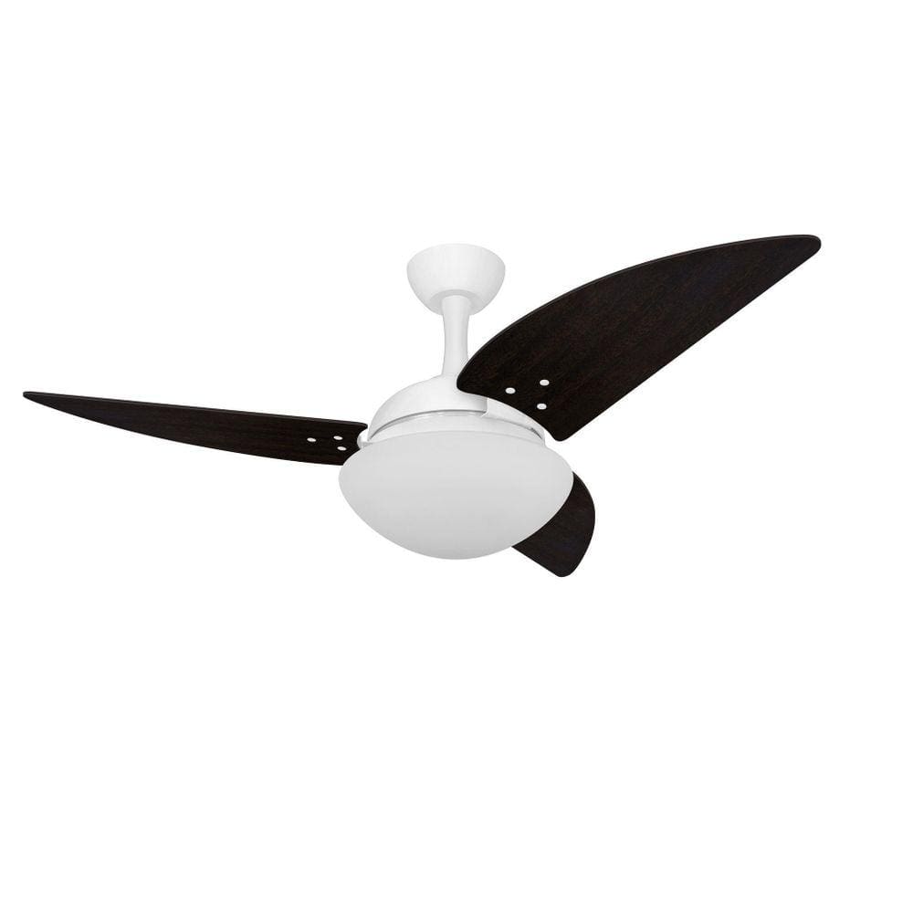 Ventilador Teto Potente Silencioso 3 Pás Tabaco Ventax 220V