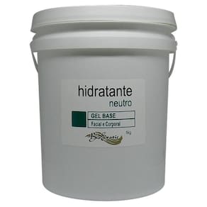 Gel Base Hidratante Neutro Facial E Corporal 5Kg Bioexotic