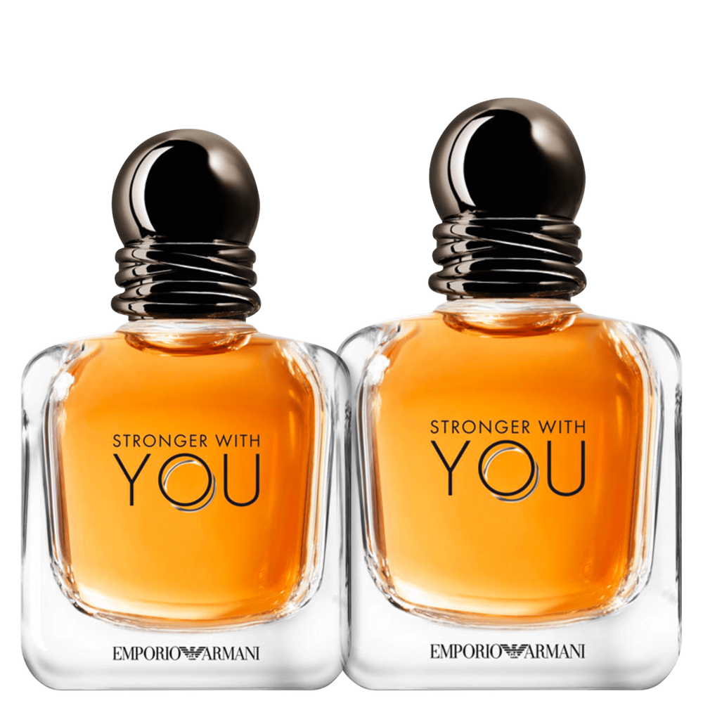 Conj Stronger With You Giorgio Armani - EDT 50ml + EDT 100ml