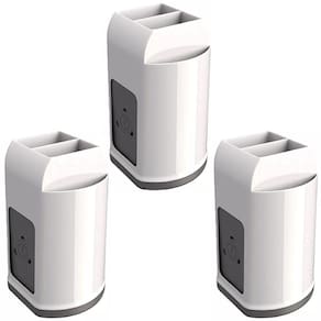 3 Porta Canudos Bar Restaurantes Saches Guardanapo Branco