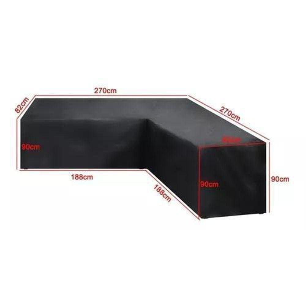 Capa Impermeável Para Sofá Em L 210/270X85X90Cm