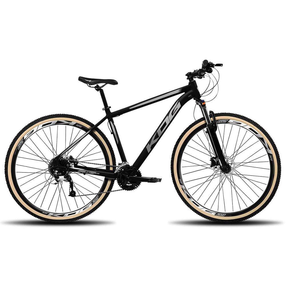 Bicicleta Aro 29 KOG 27V Freio a Disco Hidráulico K7 e Trava