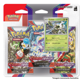 Jogo de Cartas Pokemon Pack Sol e Lua, Copag, Multicor