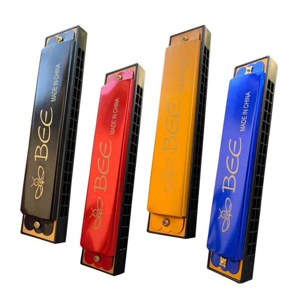 Gaita Harmonica 32 Furos 2 Linhas De 16 - Marca: Bee