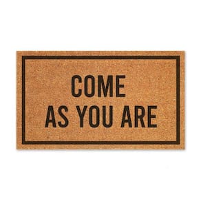 Capacho: Come As You Are - Fibra Natural De Coco - 70X40