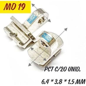 05 P Charneira Md 19 Peça Dobradiça Conserto Haste Óculos