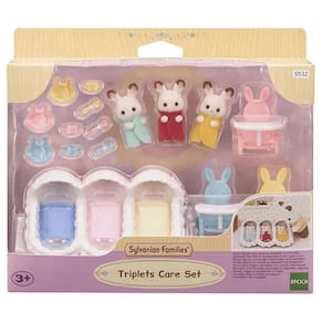 Sylvanian Families Conjunto Cuidados de Trigemeos Epoch 5532