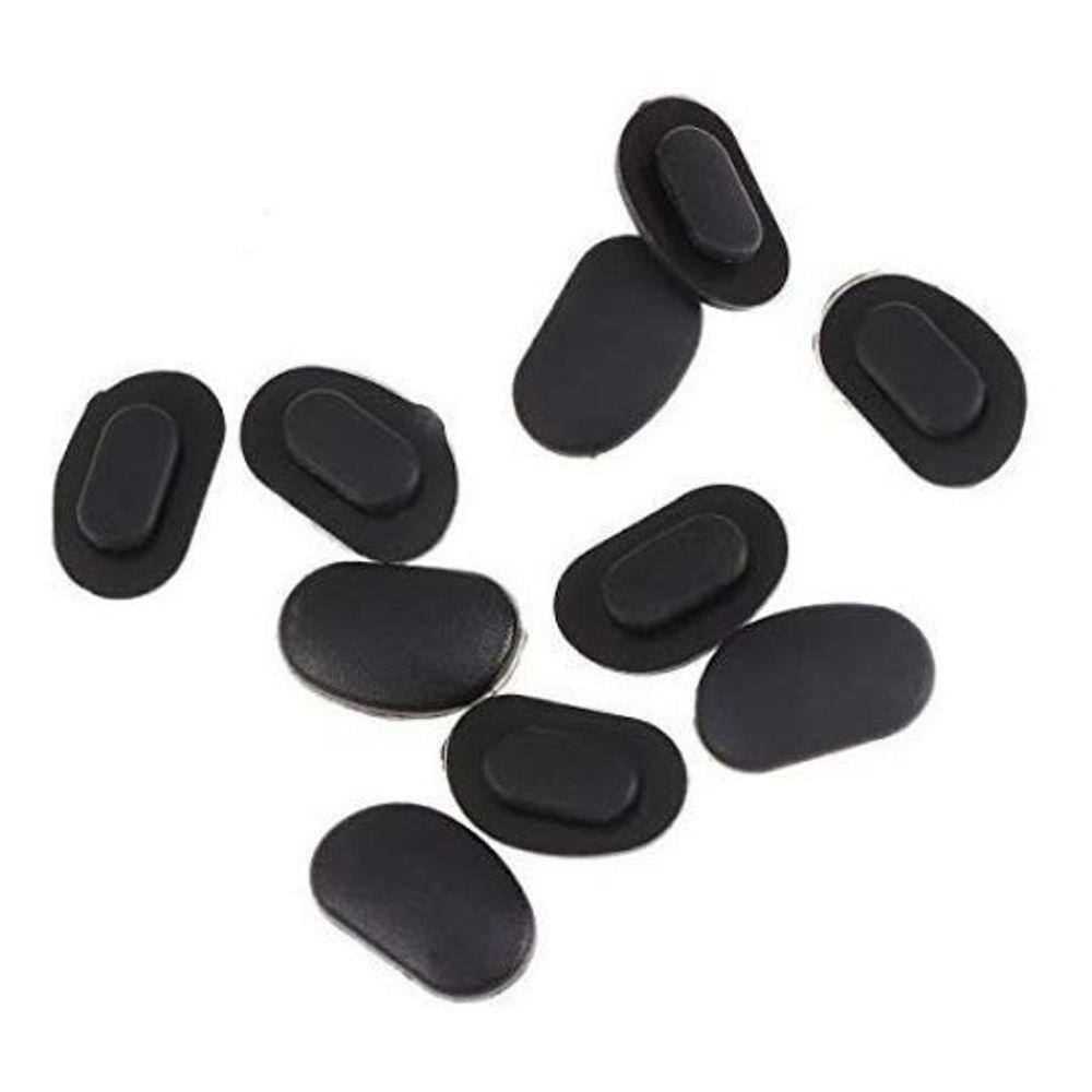 02 Pares Plaqueta Encaixe Silicone Nariz Óculos Md 210