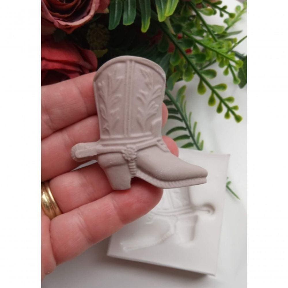 Molde Silicone Bota Country Texas (Cawboy)