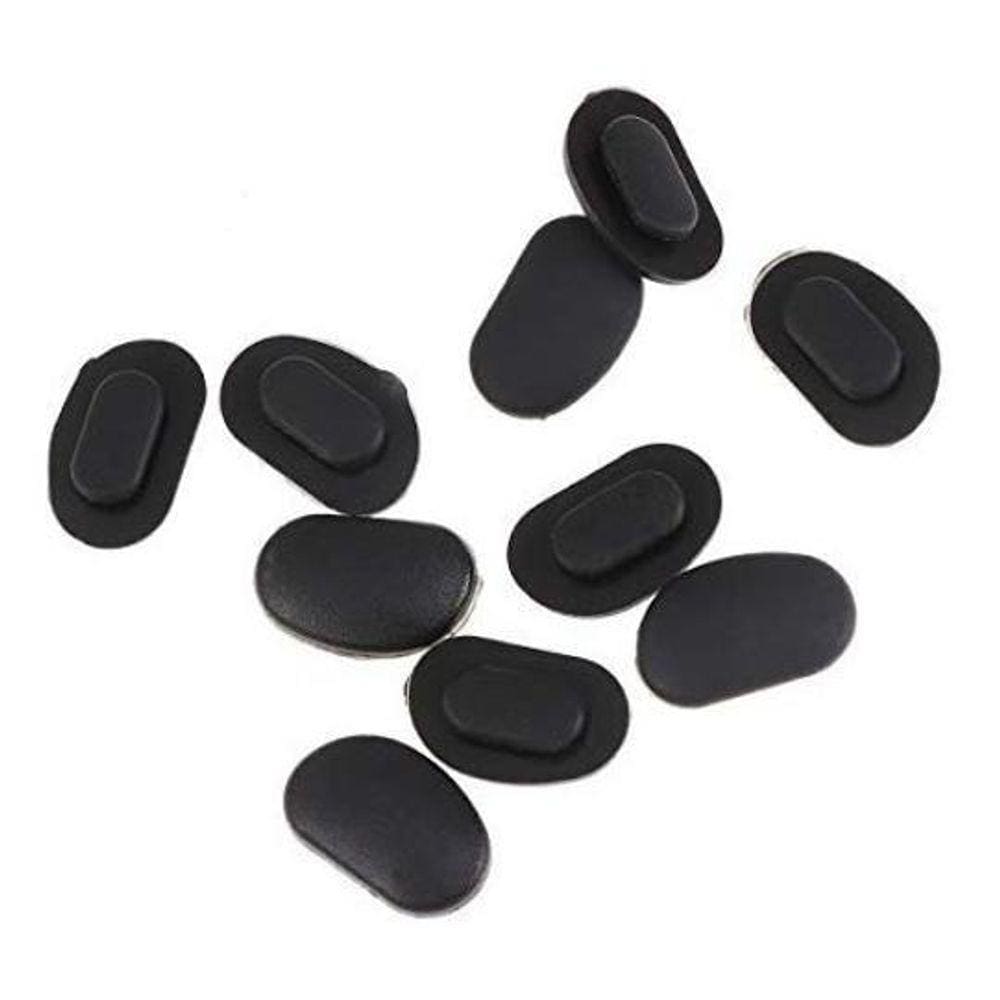 02 Pares Plaqueta Encaixe Silicone Nariz Óculos Md 210