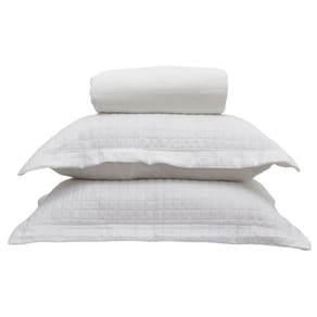 Kit Colcha Casal Liso Bouti Cobre Leito 3 Peças