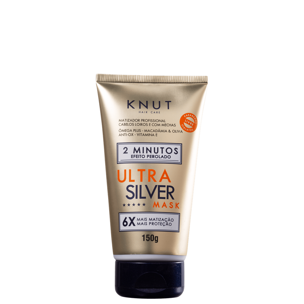 Knut Ultra Silver Pérola - Máscara Matizadora 150g