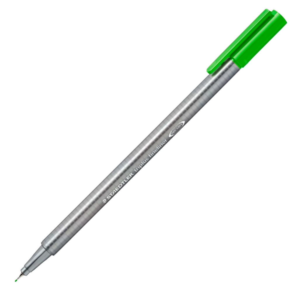 Caneta fineliner 0.3mm Triplus 334-51 Verde Maçã Staedtler