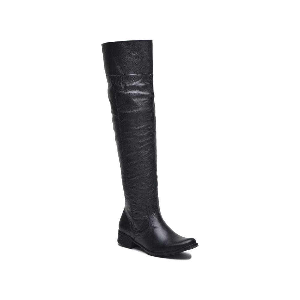 Bota Ice&Fire Cano Longo Bico Fino Salto Baixo