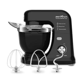 Batedeira Planetária Britânia BBP700 Turbo 12 Vel. + Anti Respingo 4L 700W Preta