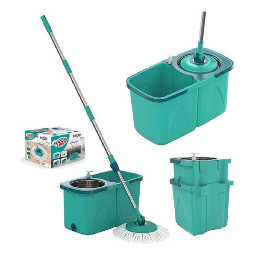 Mop Giratorio Pro Esfregao 9L Flashlimp Mop7824