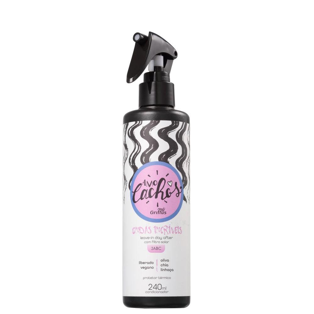 Griffus Amo Cachos Ondas Incríveis - Leave-in 240ml Blz