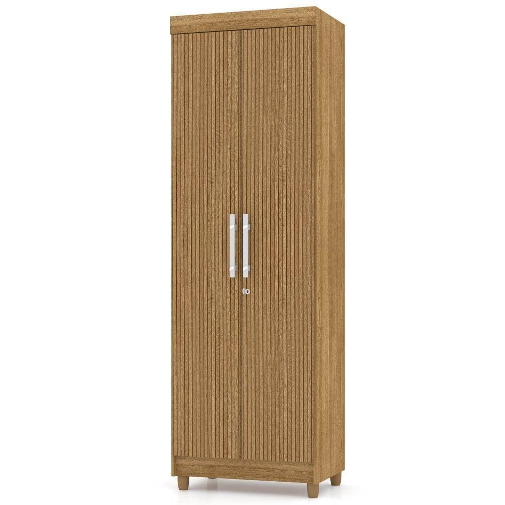 Armário Multiuso Cozinha Lavanderia 2 Portas Aline V02 Nature/brisa - Mpozenato