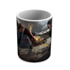 Caneca Personalizada Porcelana Capitão América 1 325 Ml