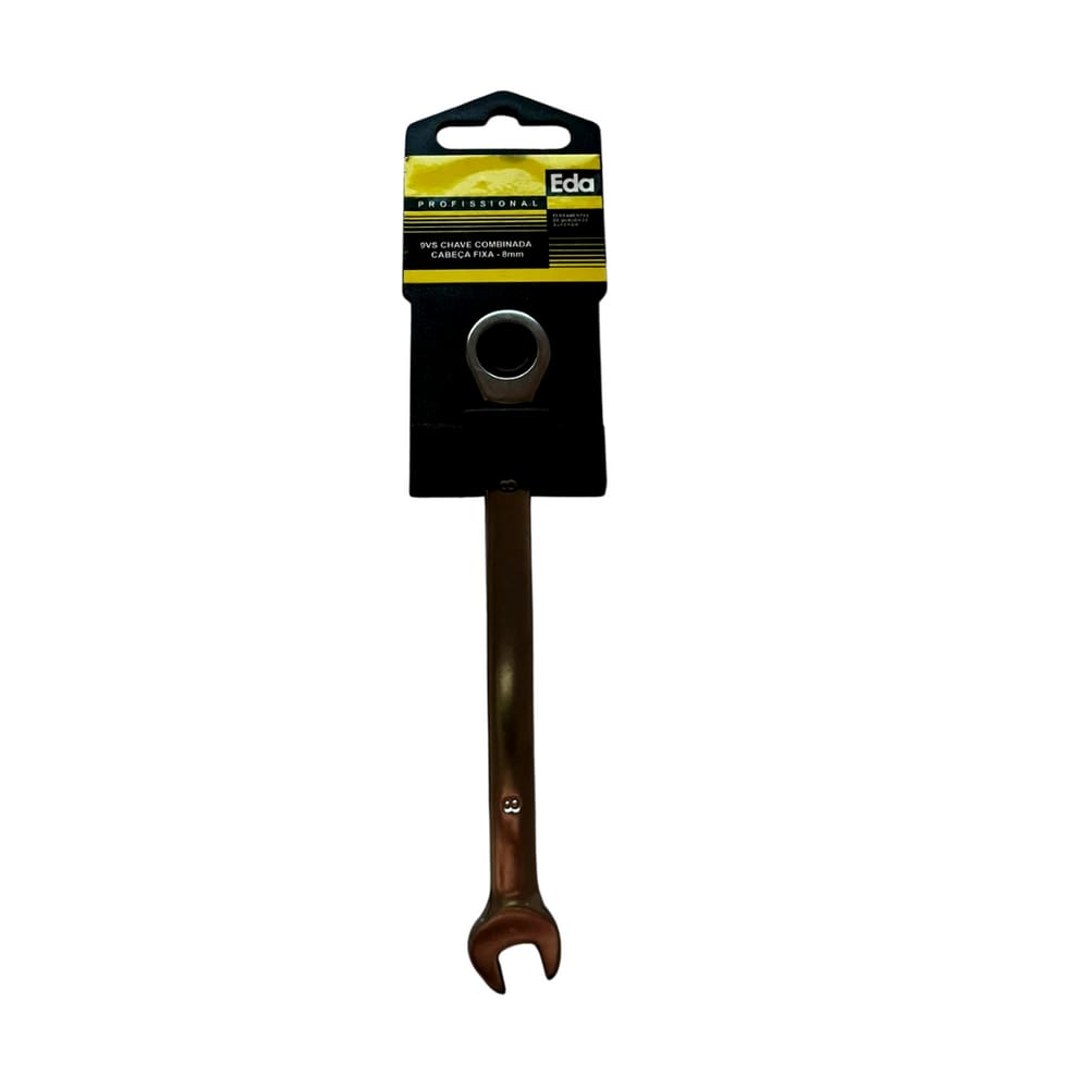 Chave Combinada Com Catraca 8Mm - Eda