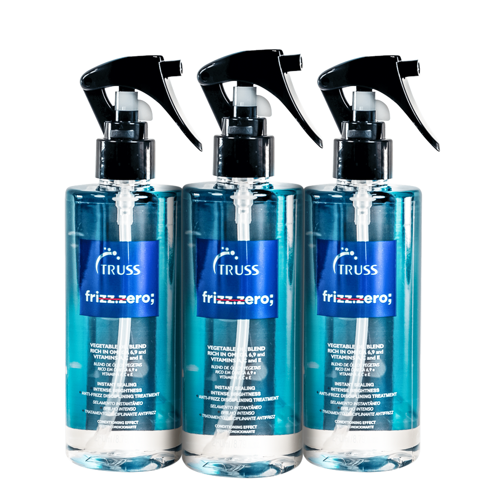 Truss Frizz Zero - Condicionador 3x260ml