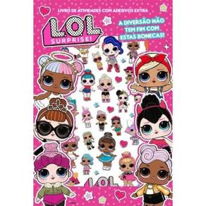 L.O.L Surprise Livro De Ativid Com Adesiv Extra 01