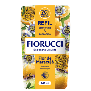 Sabonete Líquido Fiorucci Flor de Maracujá Refil 440ml