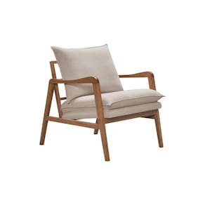 Poltrona decorativa para sala madeira maciça - Dila - Bianchi Móveis