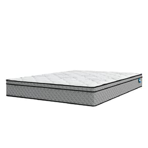 Colchão Casal Queen Molas Ensacadas Mirage 158x198x24cm Cinza/Branco Umaflex - Suporta até 120kg por Pessoa