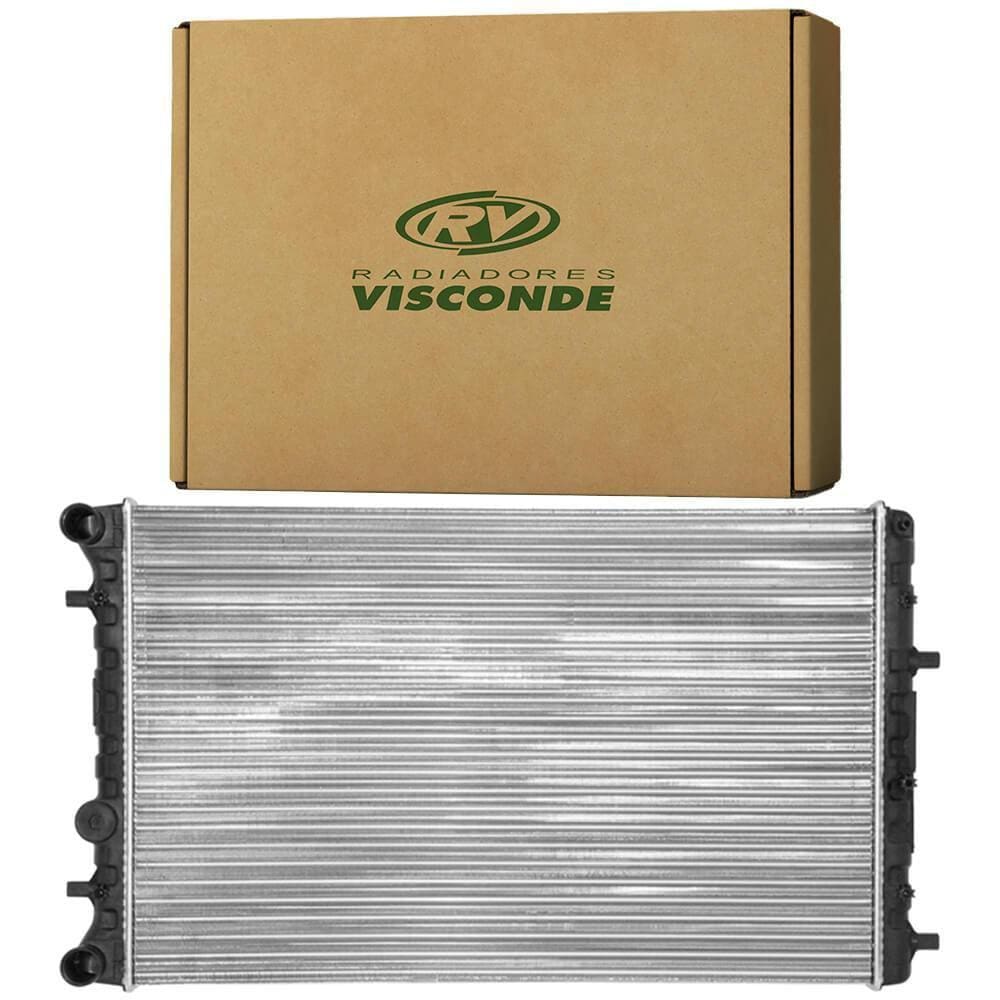 Radiador VW Saveiro 2009 a 2018 Com Ar Manual Visconde 12528