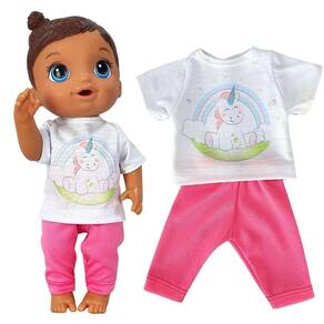 Roupa boneco Baby Alive e similares Uniforme escolar menino