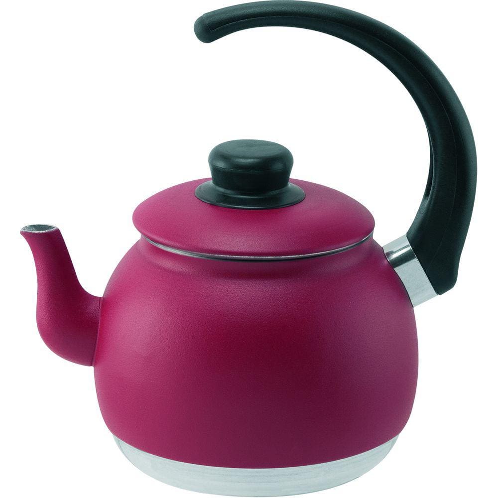 Chaleira De Aluminio Color Cor vermelho