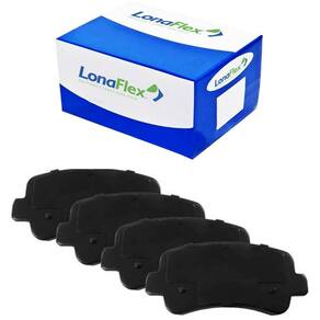 Kit Pastilha Traseira Freio Renault Master Brembo Lonaflex