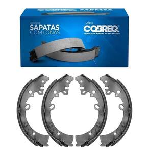 Sapata Lona de Freio Hilux SW4 Akebono Traseira Cobreq