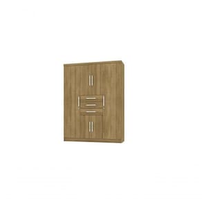 Guarda Roupa Taurus 6 Portas 3 Gavetas Imperial Nature - Vlr