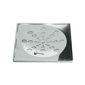 Grelha Quadrada Com Fecho E Caixilho 10Cm Fani Cromada 1913 Cr