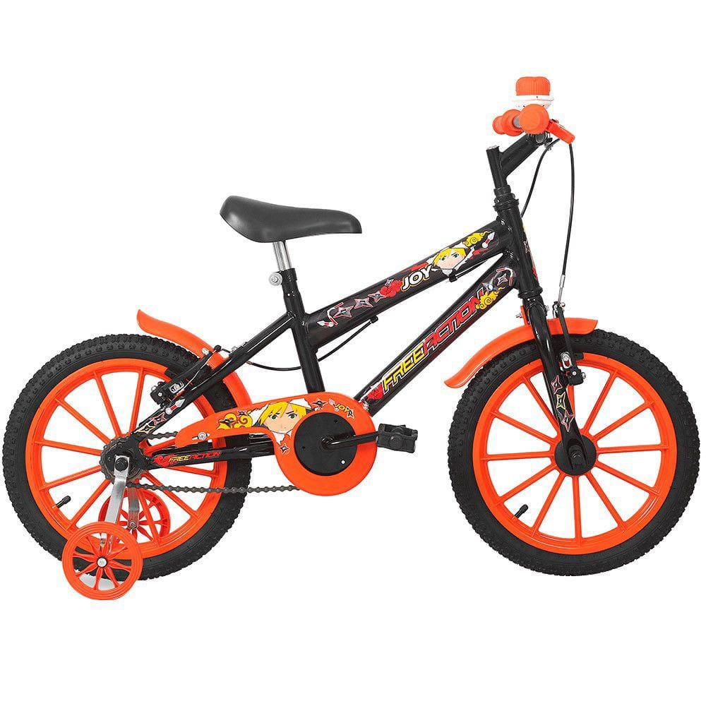 Bicicleta Masculina Infantil Aro 14 Bike Moto Cross Vermelha