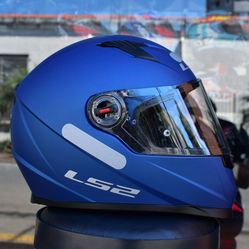 Capacete Masculino Feminino Ls2 FF358 Azul | Casas Bahia